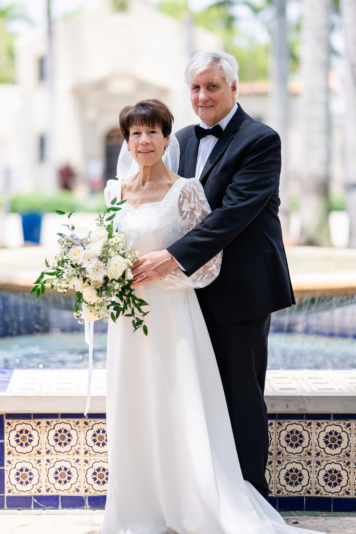Linda & George wedding photo 15 at St. Joan of Arc Catholic Church, 370 SW 3rd St, Boca Raton, FL 33432